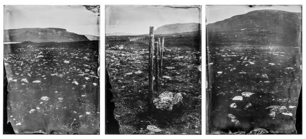 erämaasta kolmen kuvan triptyykki